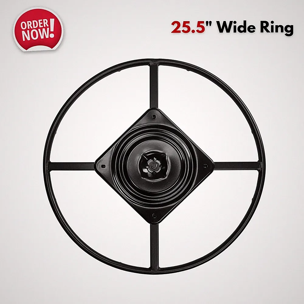 25.5" Replacement Ring Base w/Swivel for Rocker Recliner Chairs Furniture Part