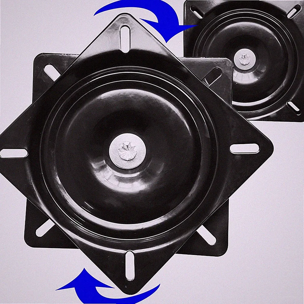 Heavy Duty Swivel Plate 6" Chair Base, 400lbs Capacity for Barstools & Recliners