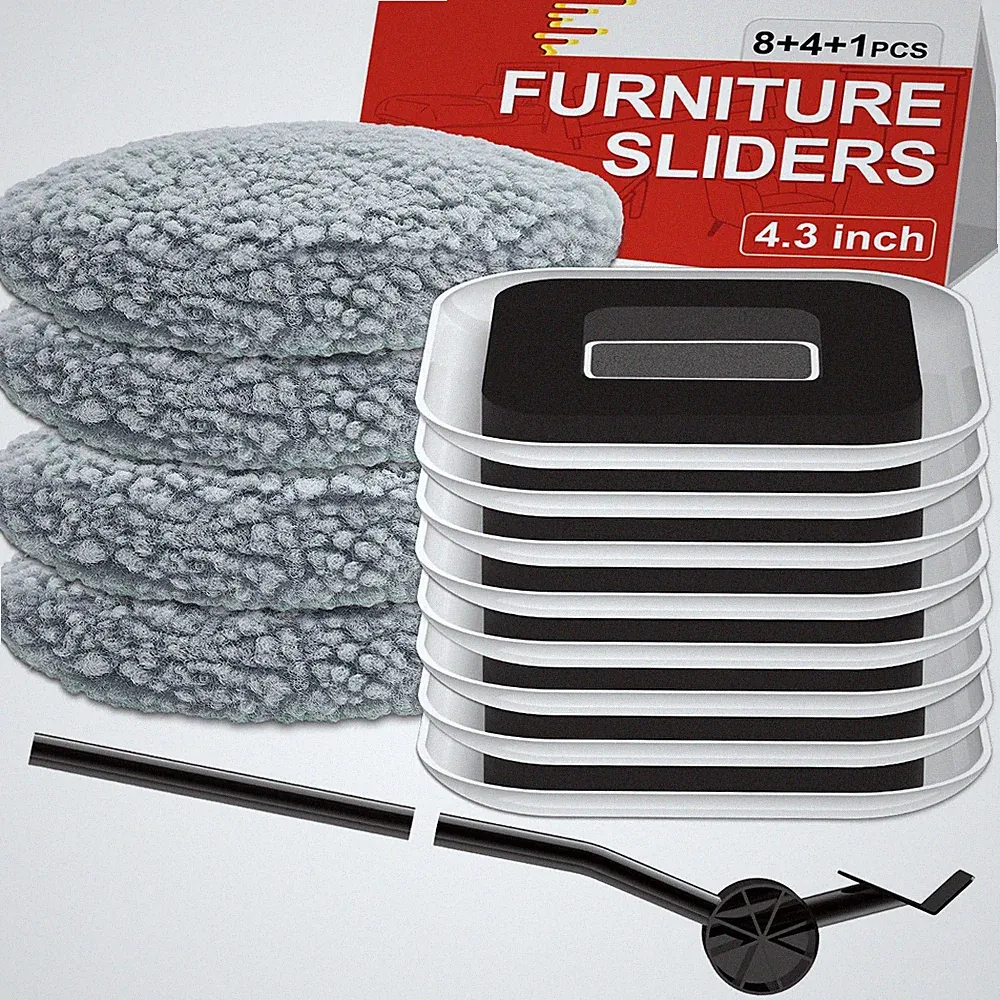 New Upgrade Furniture Sliders, MultiSurface 3in1 Furniture Movers Sliders, He...