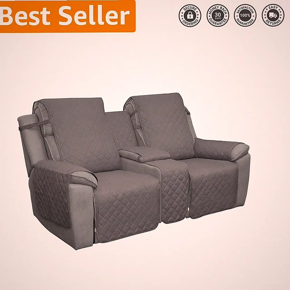 Stylish Water-Resistant Microfiber Loveseat Recliner Cover for Ultimate Comfort