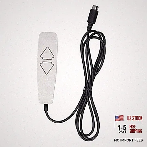 Universal Replacement Remote Control for Lift Chair Recliner 2 Button 5 Pin